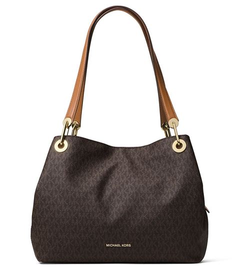 michael kors raven canves tote|mk raven shoulder bag.